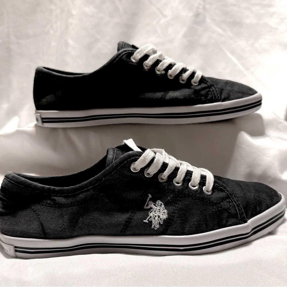 (6) US POLO ASSOCIATION Dark Gray / Black